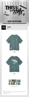 Stray Kids -THIS & THAT POP-UP STORE OFFICIAL MD / T-SHIRT + Photocard Set