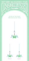 NCT WISH - INTO THE WISH : Our WISH CONCERT MD / GLOW-IN-THE-DARK MINI WICHU KEY RING