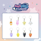 ATEEZ - ANITEEZ IN COLOR / RANDOM CAPSULE TOY: CLEAR MASCOT CHARM *PREORDER CLOSED*