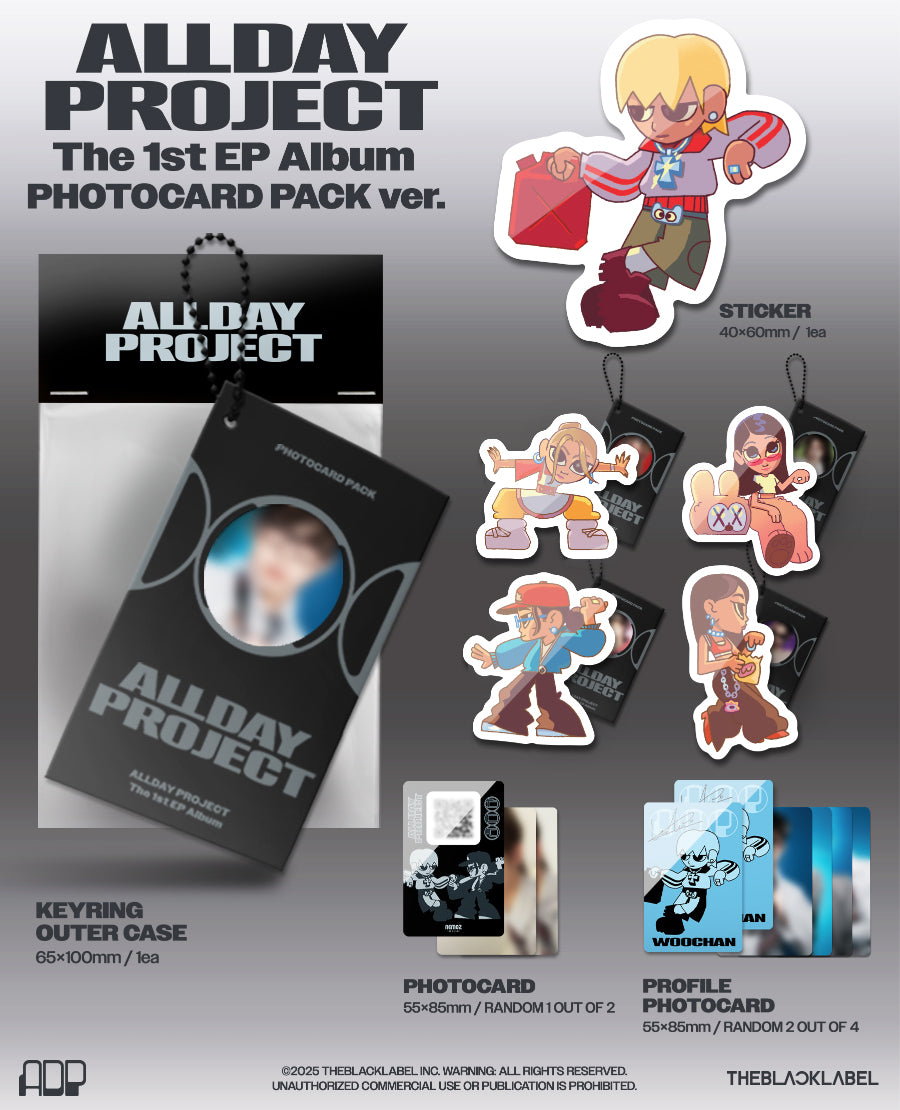 ALLDAY PROJECT - ALLDAY PROJECT / Photocard Pack Ver. (Random) - K