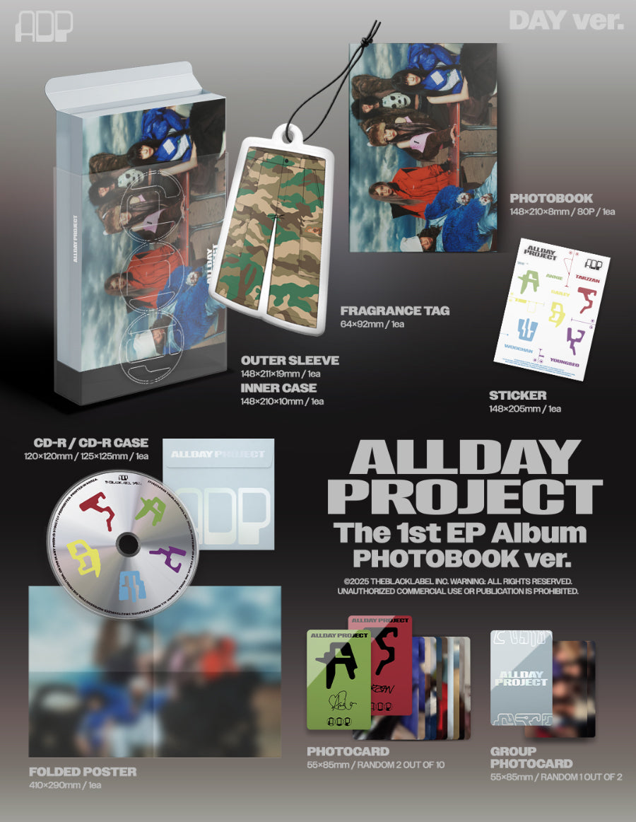 ALLDAY PROJECT - ALLDAY PROJECT / Photobook Ver (Random) - K-Pop Time