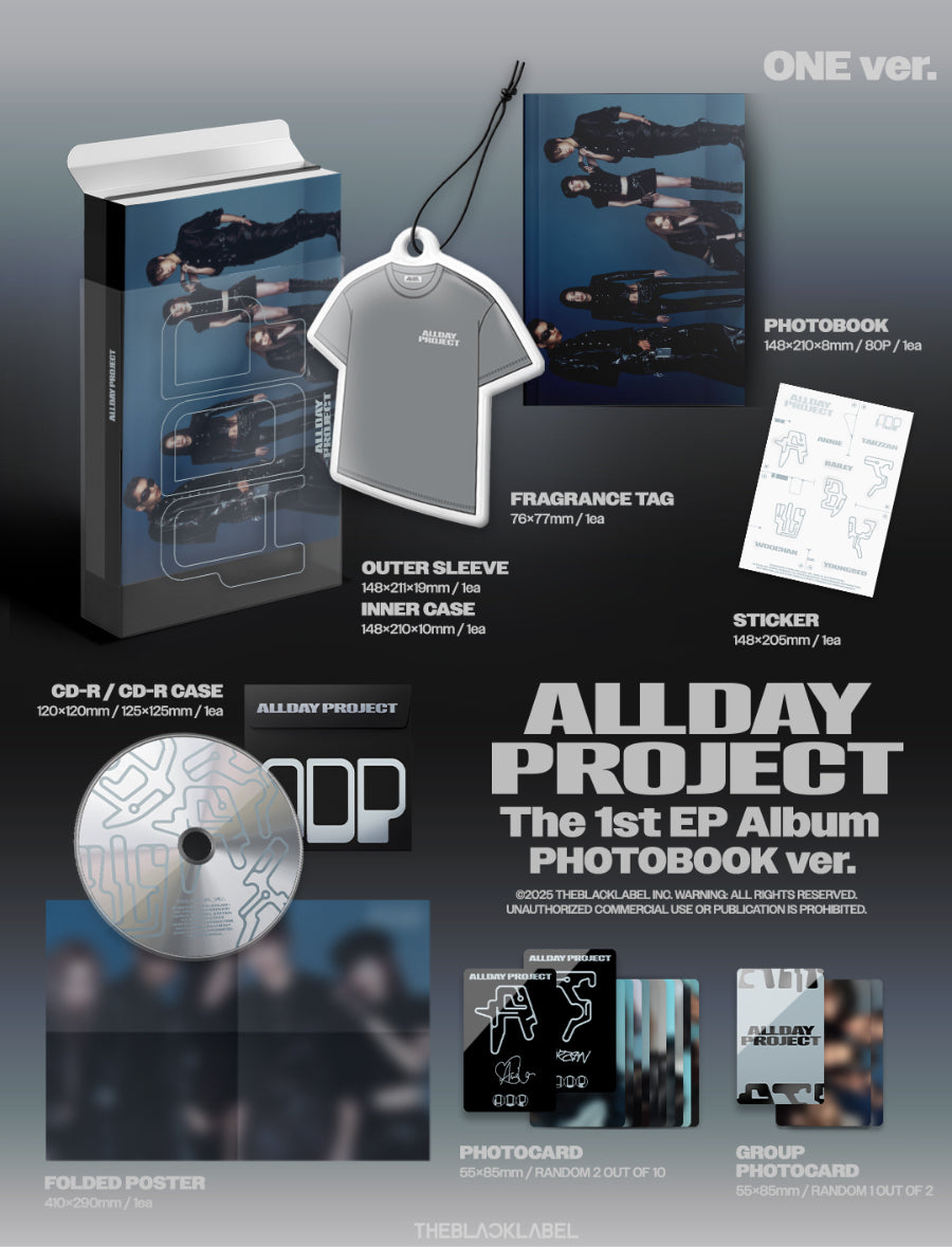 ALLDAY PROJECT - ALLDAY PROJECT / Photobook Ver (Random) - K-Pop Time