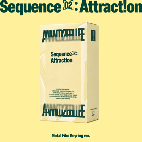 AND2BLE - Sequence 02: Attraction / Metal Film Keyring Ver.