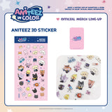 ATEEZ - ANITEEZ IN COLOR / ANITEEZ 3D STICKER *PREORDER CLOSED*