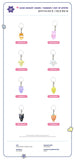 ATEEZ - ANITEEZ IN COLOR / RANDOM CAPSULE TOY: CLEAR MASCOT CHARM *PREORDER CLOSED*