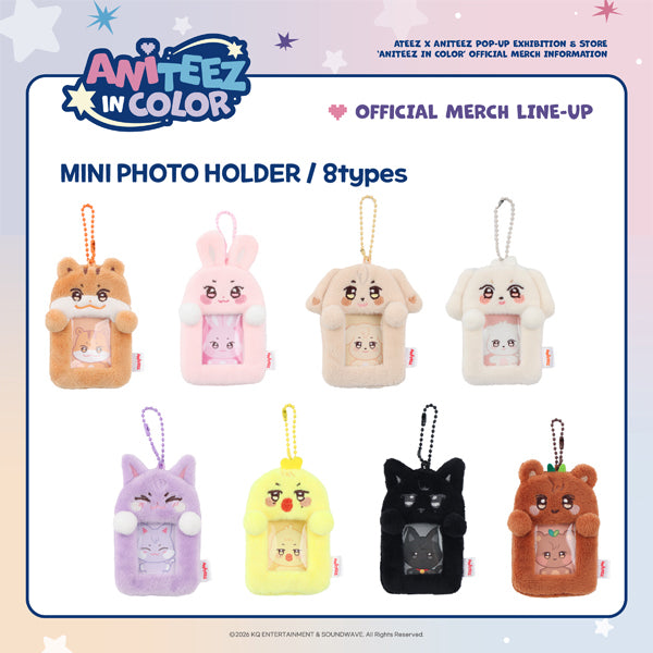 ATEEZ - ANITEEZ IN COLOR / MINI PHOTO HOLDER *PREORDER CLOSED* - K
