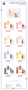ATEEZ - ANITEEZ IN COLOR / MINIATURE PHONE SET *PREORDER CLOSED*