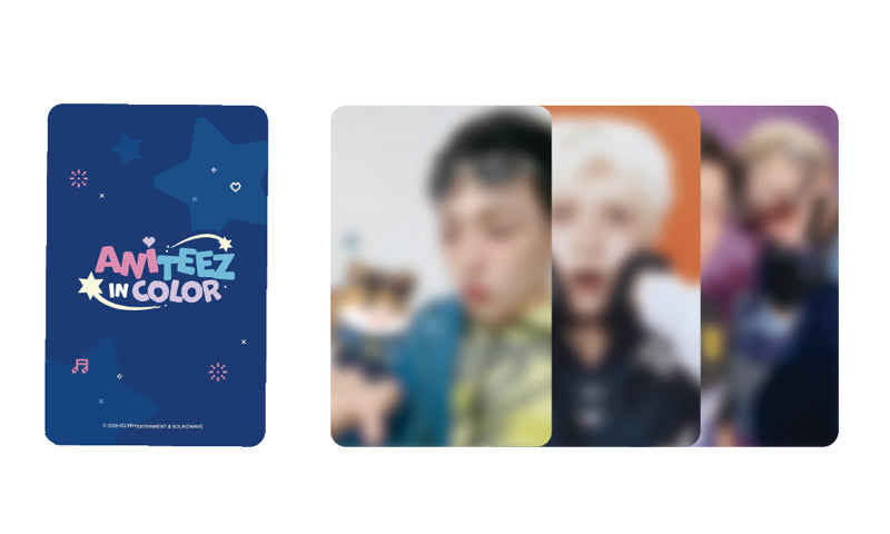 ATEEZ - ANITEEZ IN COLOR / RANDOM TRADING CARDS *PREORDER CLOSED
