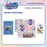 ATEEZ - ANITEEZ IN COLOR / RETRO STICKER BOOK *PREORDER CLOSED*