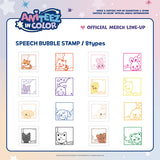 ATEEZ - ANITEEZ IN COLOR / SPEECH BUBBLE STAMP