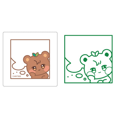 ATEEZ - ANITEEZ IN COLOR / SPEECH BUBBLE STAMP