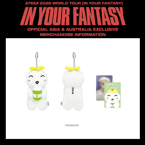 ATEEZ - 2026 ATEEZ WORLD TOUR IN YOUR FANTASY ASIA & AUSTRALIA – CUP SLEEVE KEYRING