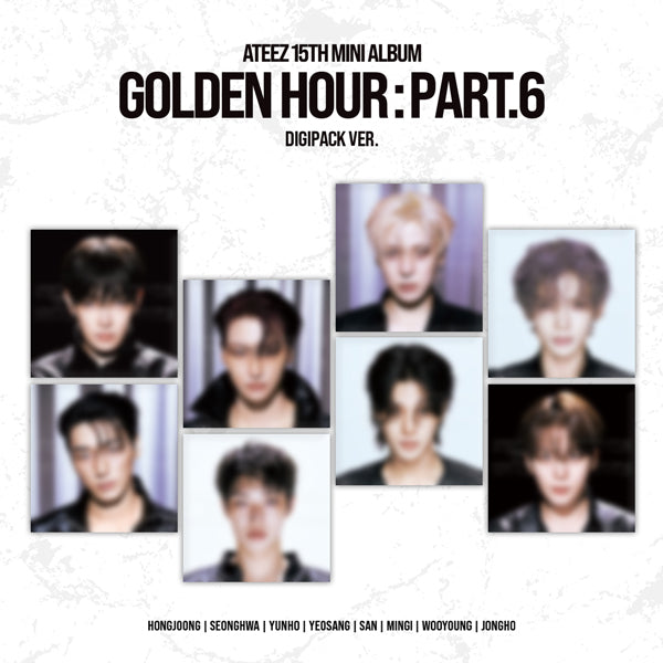 ATEEZ - GOLDEN HOUR Part.6  / Digipack Ver.