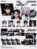 ATEEZ - GOLDEN HOUR Part.6  / Digipack Ver. SET OF 8 + TOKTOQ BENEFIT (*ETA December*)
