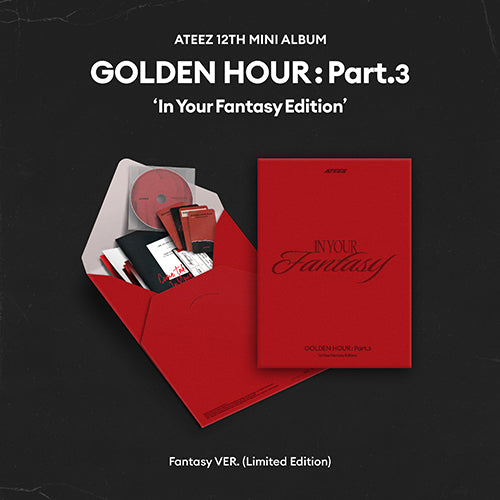 ATEEZ - GOLDEN HOUR : Part.3 - In Your Fantasy / LIMTED EDITION