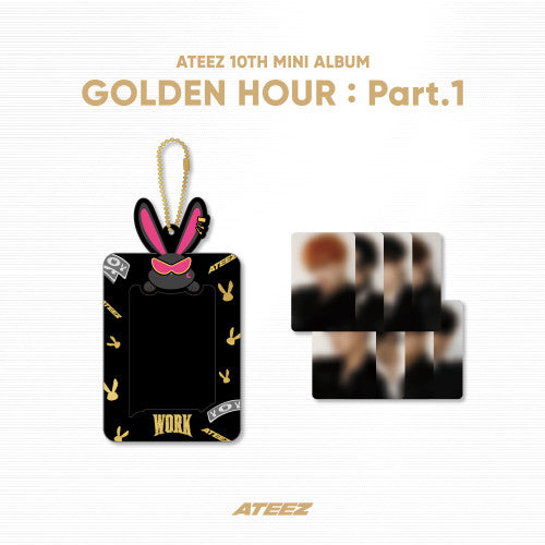 ATEEZ –  GOLDEN HOUR MD / PHOTO CARD HOLDER SET *PREORDER CLOSED*