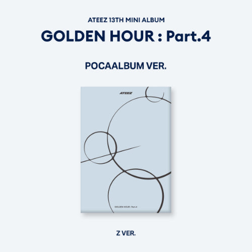 K-POP・アジア ATEEZ [GOLDEN HOUR : Part.4] POCA ALBUM ATEEZ - GOLDEN HOUR Part.4 / POCA ALBUM - K-Pop Time