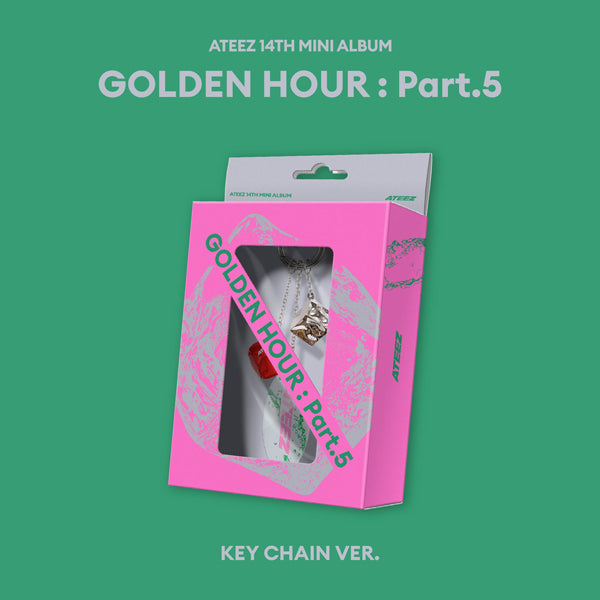 ATEEZ - GOLDEN HOUR Part.5  / KEY CHAIN VER. *LIMITED*