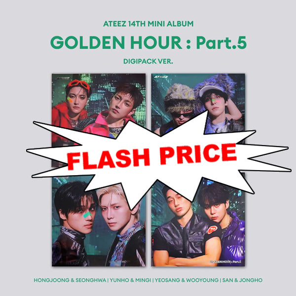 ATEEZ - GOLDEN HOUR Part.5 / Digipack Unit Ver. *FLASH PRICE