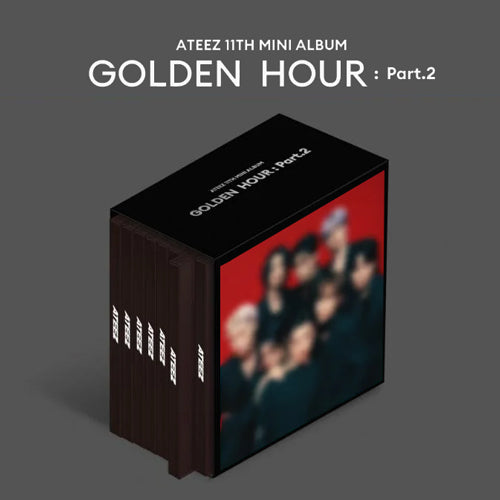 ATEEZ - GOLDEN HOUR Part.2 / LIMITED EDITION COMPLETE DIGIPACK SET