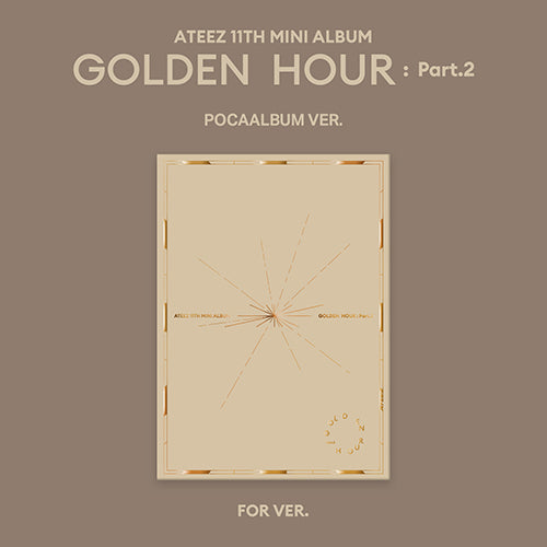 ATEEZ - GOLDEN HOUR Part.2 / POCA ALBUM