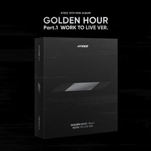 ATEEZ - GOLDEN HOUR: Part 1 / WORK TO LIVE VER. (4 Discs)