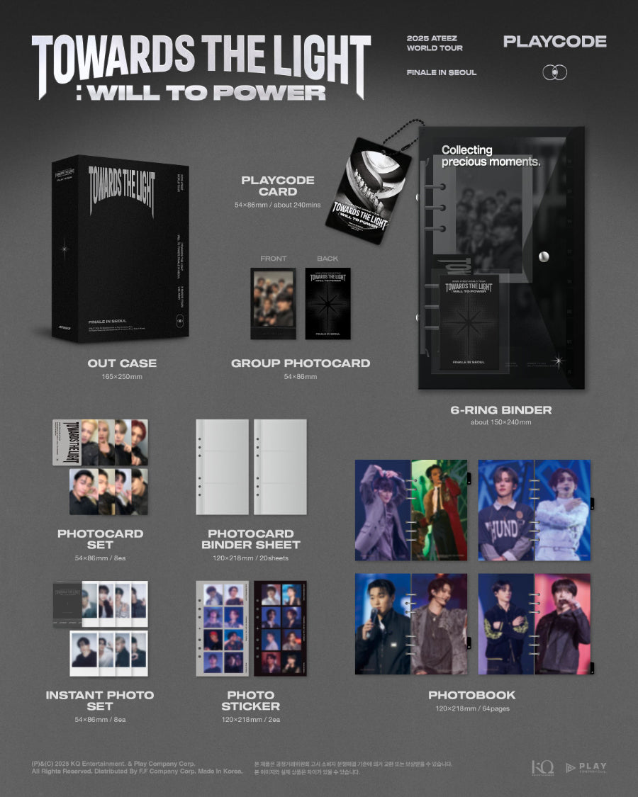 ATEEZ - 2025 WORLD TOUR / TOWARDS THE LIGHT : WILL TO POWER FINALE