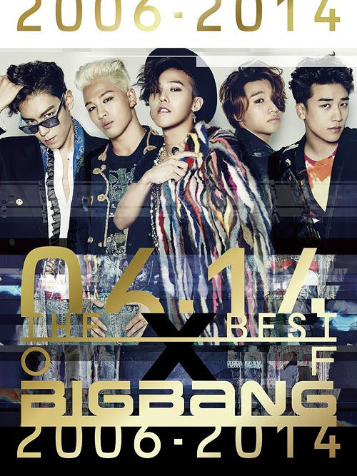 BIGBANG - THE BEST OF BIGBANG 2006-2014 / JAPANESE 3CD + 2DVD - K