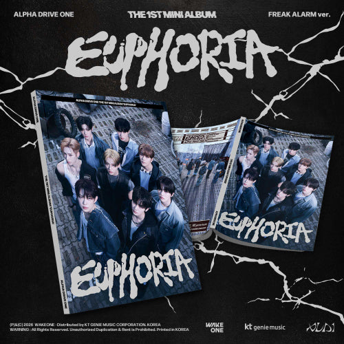 ALPHA DRIVE ONE - EUPHORIA  / FREAK ALARM ver. *DEBUT*