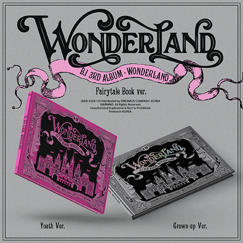 B.I - WONDERLAND / Fairy tale Ver. (Random Cover)