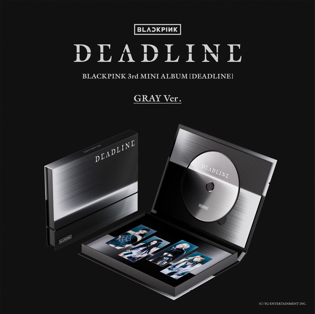 BLACKPINK - DEADLINE / Gray ver. + BONUS