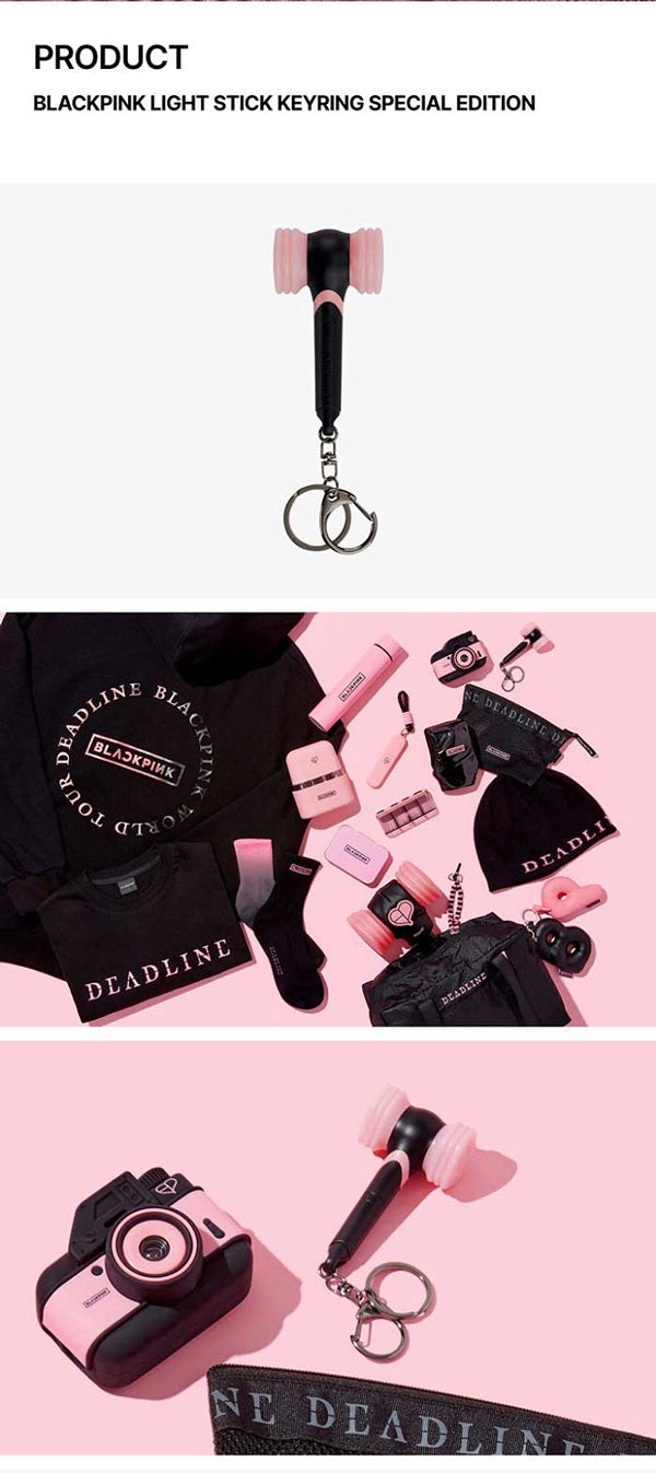 BLACKPINK OFFICIAL LIGHT STICK KEYRING / SPECIAL EDITION - K-Pop Time