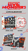 BABYMONSTER - LOVE MONSTERS JAPAN FAN CONCERT 2025 / LIVE CD