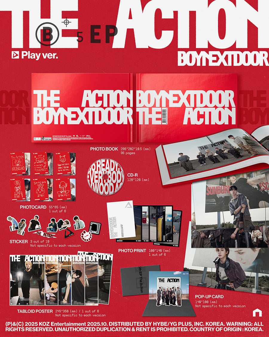 BOYNEXTDOOR - The Action - K-Pop Time