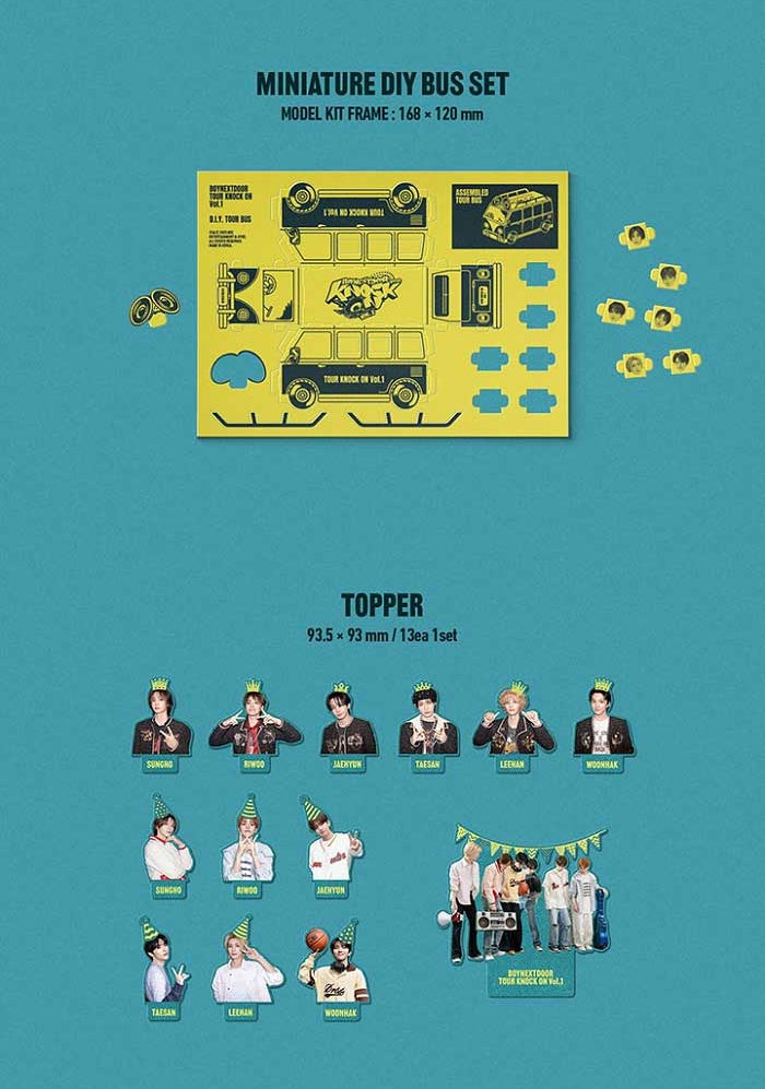 BOYNEXTDOOR - BOYNEXTDOOR TOUR - KNOCK ON Vol.1 + WEVERSE BENEFIT