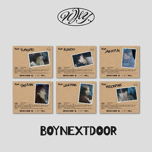 BOYNEXTDOOR - WHY..  (LETTER Ver. - Random Covers)