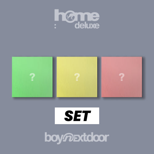 BOYNEXTDOOR - HOME: DELUXE  *SET OF 3* + BONUS