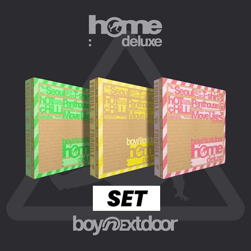 BOYNEXTDOOR - HOME: DELUXE  *SET OF 3* + BONUS