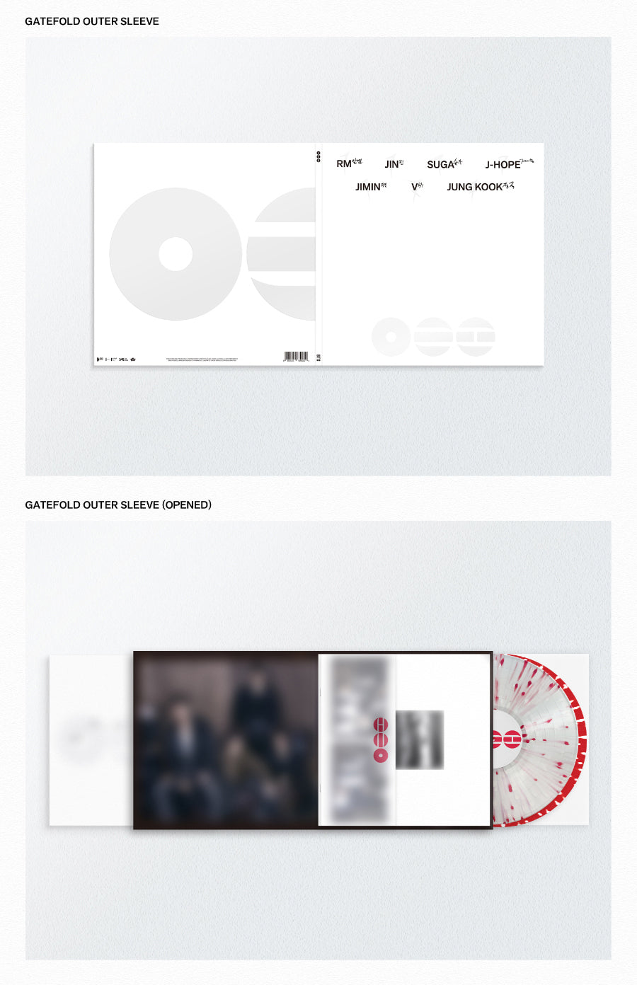 BTS アルバム アリラン デラックス Vinylレコード Color Ver. BTS The 5th Album 'ARIRANG' (Deluxe Vinyl - Color Ver.) - Official