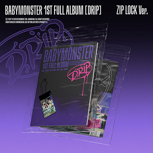 BABYMONSTER - DRIP / ZIP LOCK ver.