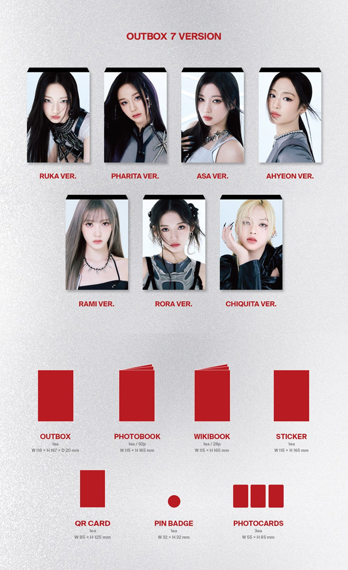 BABYMONSTER - BABYMONS7ER / YG TAG Album Ver. - K-Pop Time