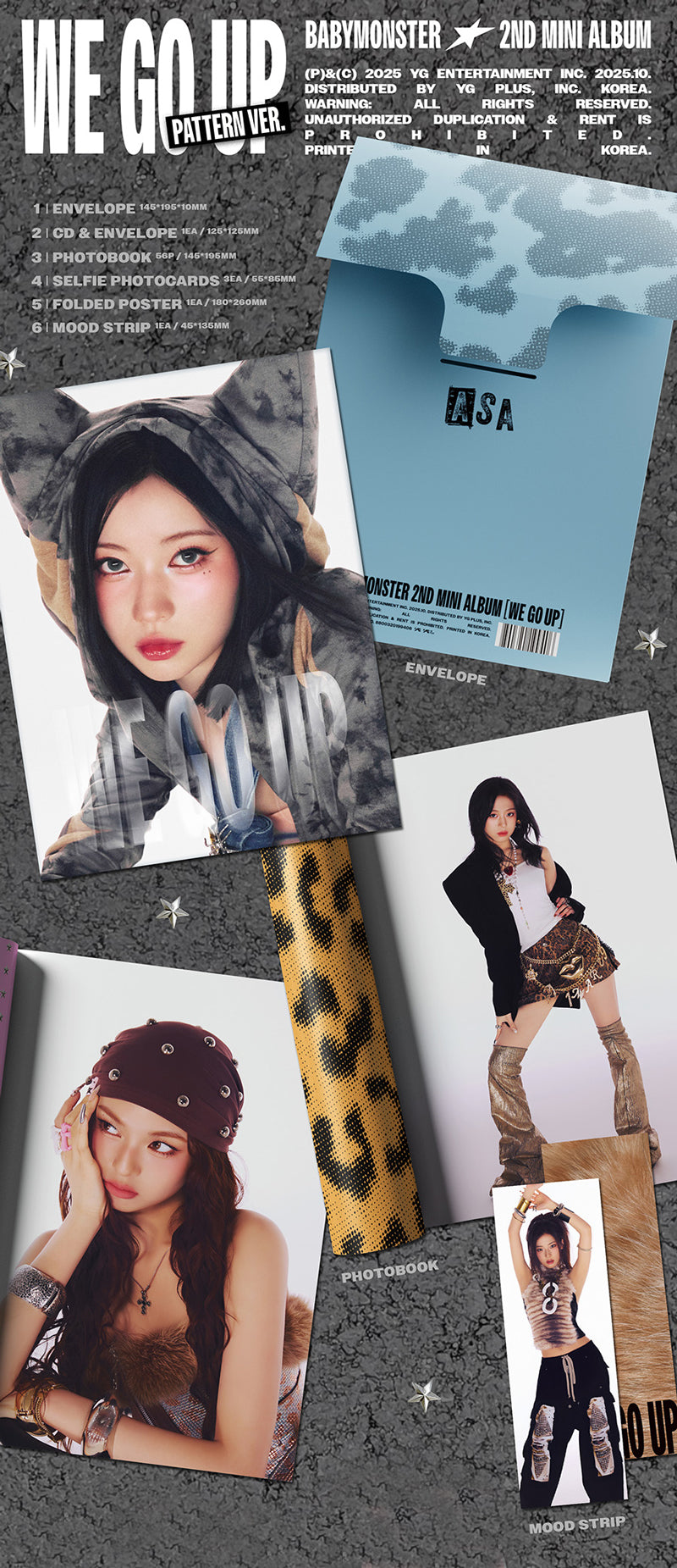 BABYMONSTER - WE GO UP / Pattern Ver. - K-Pop Time