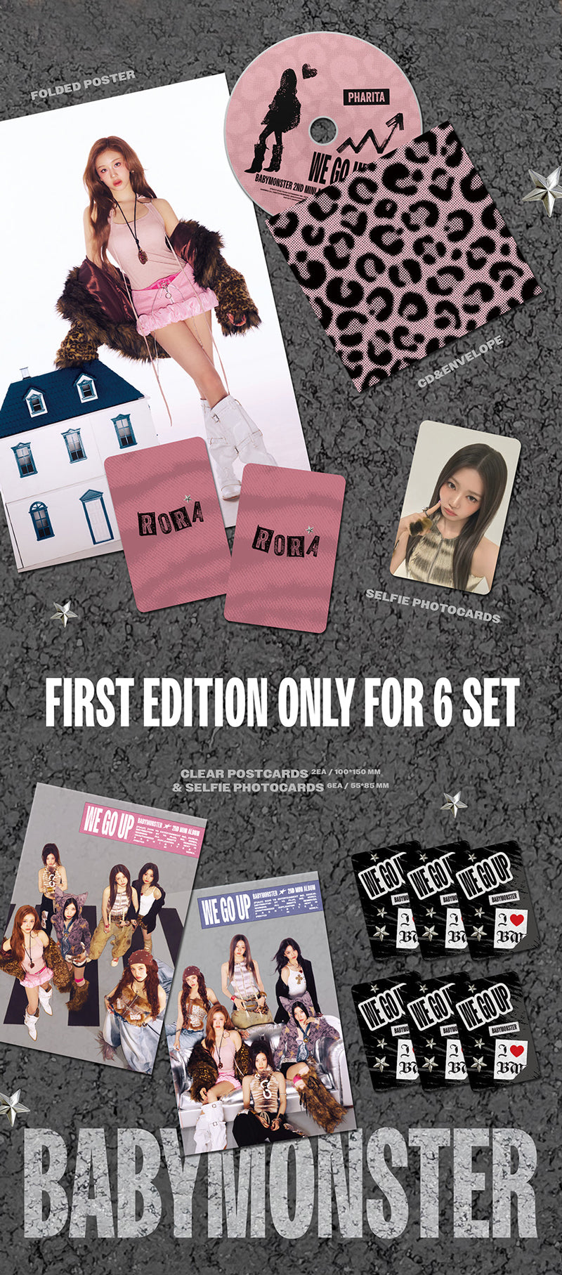BABYMONSTER - WE GO UP / Pattern Ver. - K-Pop Time