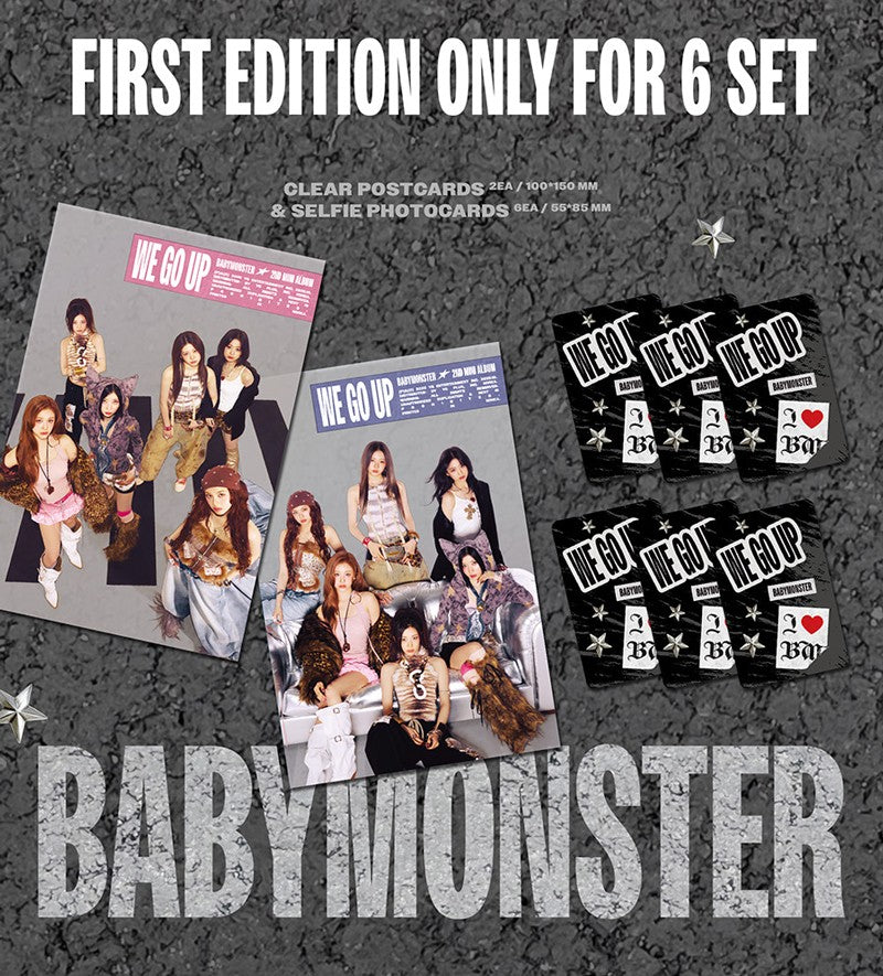 BABYMONSTER - 'WE GO UP' First Press Benefit Gift