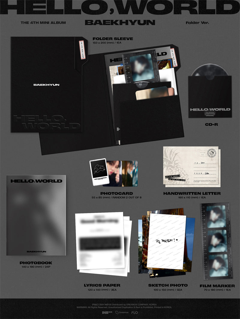 BAEKHYUN (EXO) - Hello, World - Folder Version - K-Pop Time