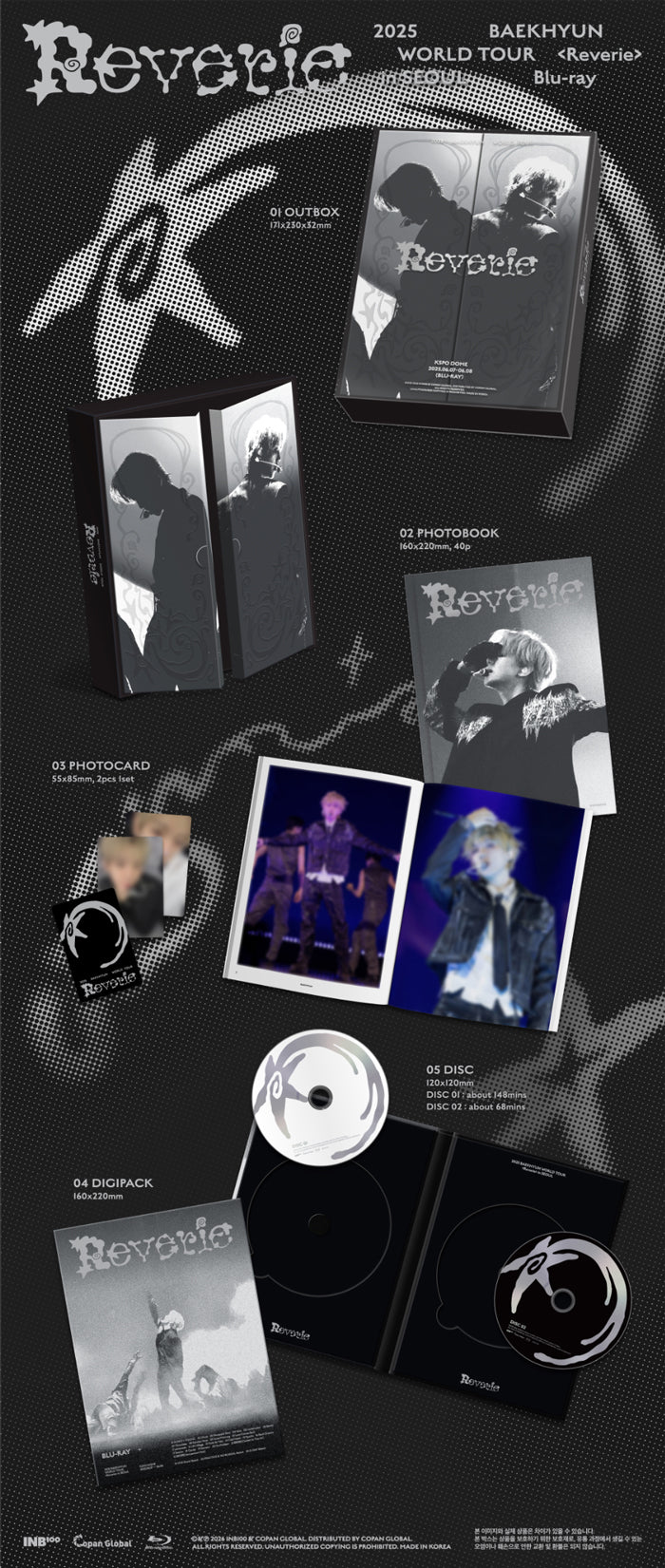 BAEKHYUN (EXO) - 2025 WORLD TOUR in SEOUL / Blu-ray - K-Pop Time