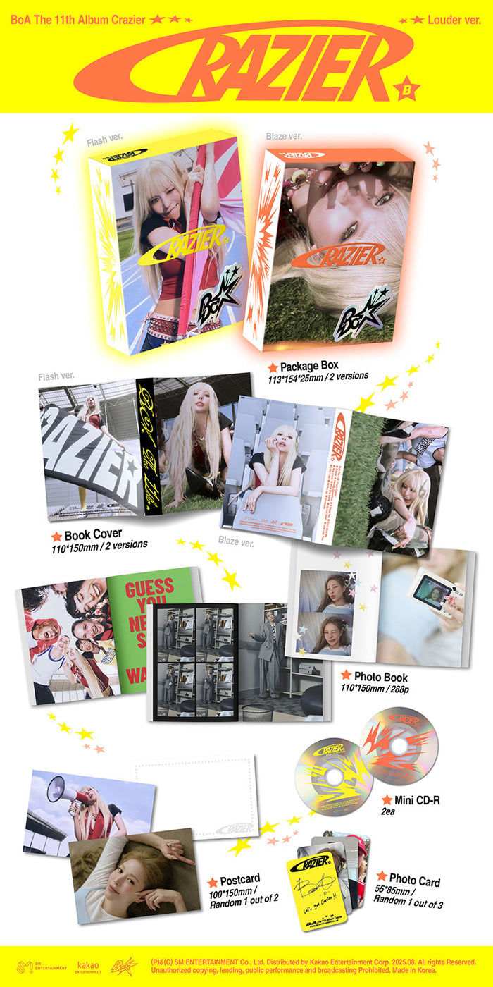 BOA - Crazier / Louder Ver. - K-Pop Time