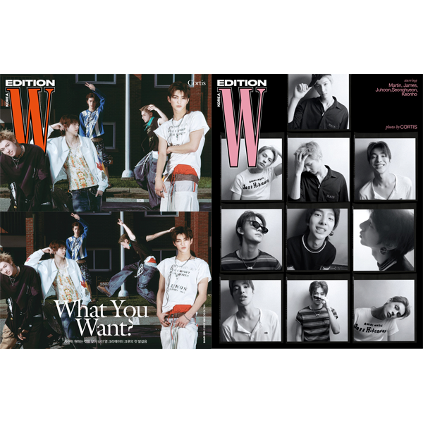 W Men Korea Vol.10 2025 / Covers : Main - SON HEUNG MIN / Special Appendix - CORTIS