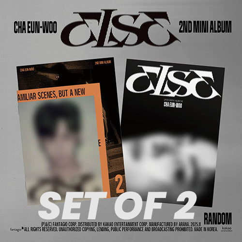 CHA EUN WOO (ASTRO) ELSE *SET OF 2* K-Pop Time
