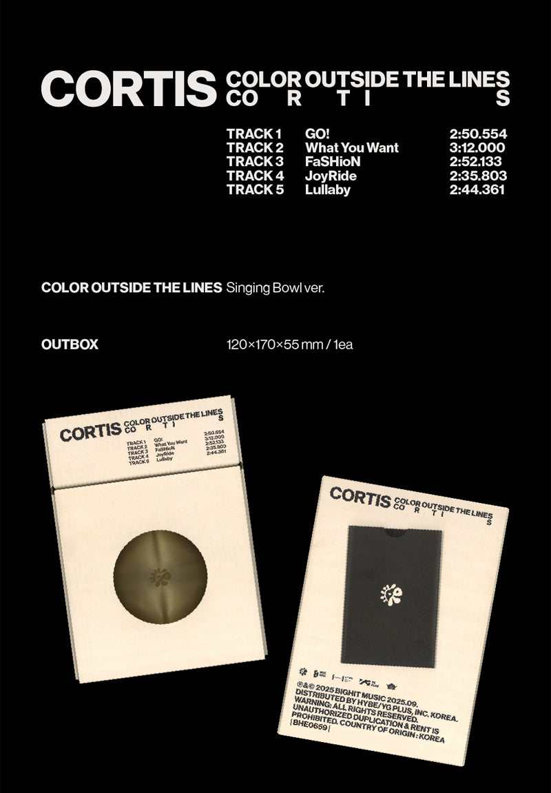 CORTIS - COLOR OUTSIDE THE LINES / Singing Bowl ver - K-Pop Time